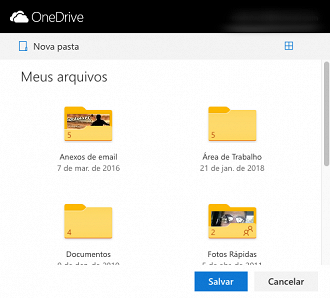 salvar onedrive