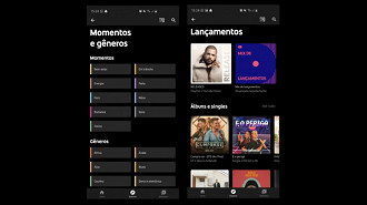 Guia explore (explorar) no YouTube Music. Fonte: androidpolice (por José Ulisses)