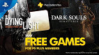 Jogos do mês de maio para a PS Plus podem ter sido revelados: Dying Light e Dark Souls Remastered Jogos do mês de maio para a PS Plus podem ter sido revelados: Dying Light e Dark Souls Remastered