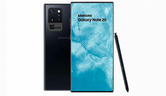 Galaxy Note 20 (render não oficial)