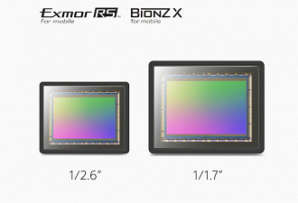 Exmor RS e Bionz X são duas das tecnologias que estão embarcadas no Xperia 1 II Exmor RS e Bionz X são duas das tecnologias que estão embarcadas no Xperia 1 II