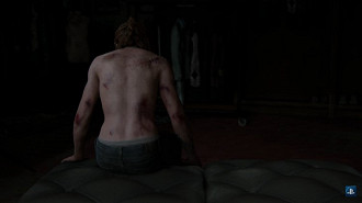 Cena de Ellie em The Last of Us Part II. Fonte: PlaystationBrasil (YouTube)