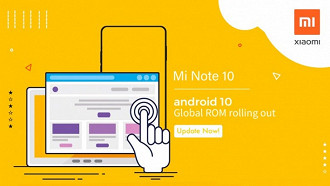 Android 10 chega ao Mi Note 10