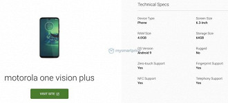 Motorola One Vision Plus no Android Enterprise Recommended Motorola One Vision Plus no Android Enterprise Recommended