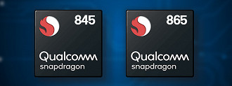 Processador - Snapdragon 845 x Snapdragon 865