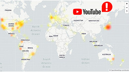 O YouTube cai e preocupa usuários e criadores por todo o mundo O YouTube cai e preocupa usuários e criadores por todo o mundo