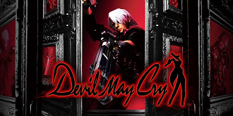 Capa do primeiro Devil May Cry, jogo em que o irreverente e icônico personagem da Capcom é introduzido. Capa do primeiro Devil May Cry, jogo em que o irreverente e icônico personagem da Capcom é introduzido.