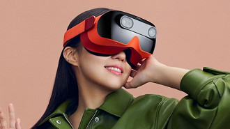 Óculos de realidade virtual XRSpace Mova. Fonte: XRSpace