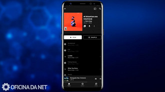 Nova funcionalidade do YouTube Music que permite exibir álbuns não lançados. Fonte: YouTube Music