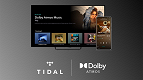 Tidal é capaz de transmitir agora áudio em Dolby Atmos para sound bars e TVs