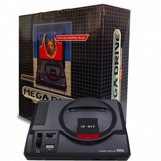 Videogame Mega Drive. Fonte: Tectoy