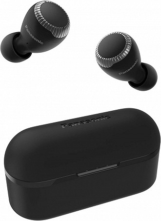 Fones de ouvido in-ear Bluetooth TWS Panasonic RZ-S300W. Fonte: Panasonic