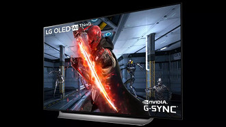 TV OLED LG com G-sync.