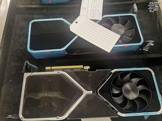 Protótipos da placa de vídeo Nvidia RTX3080. Fonte: chiphell