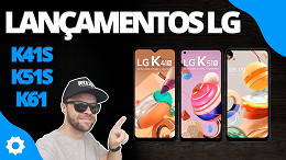 Lançamento dos LG K41S, K51S e K61 no Brasil: Destaques e primeiras impressões