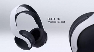 Headset Pulse 3D desenvolvido para o Playstation 5. Fonte: Playstation