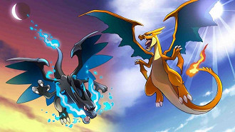 Mega evoluções do pokemon Charizard. Fonte: Pokemon