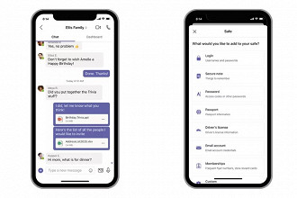 Tela da versão para contas pessoais do Microsoft Teams, que anteriormente foi feito para empresas.