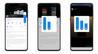 MIUI 12 agora permite controlar o volume de cada app