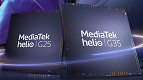 MediaTek anuncia Helio G25 e G35 para oferecer experiência gamer a smartphones de entrada