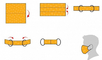 CoronavÃ­rus: Como fazer sua prÃ³pria mÃ¡scara em casa sem costura?