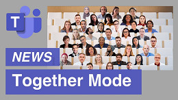 Microsoft inova nas videoconferências com o modo Together no Microsoft Teams!