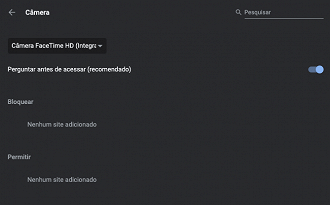 Como permitir (ou bloquear) o acesso Ã  cÃ¢mera e ao microfone no Chrome