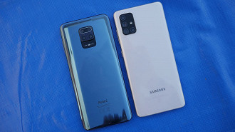 Redmi Note 9s vs Galaxy A71 - Design