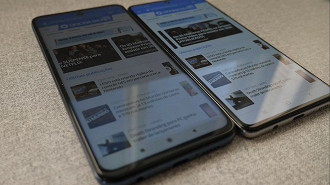 Redmi Note 9s vs Galaxy A71 - telas, ângulo de visão