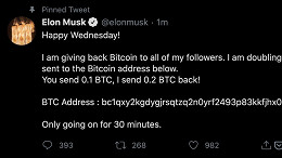 Hackers roubam contas no Twitter: Apple, Elon Musk, Bill Gates entre outras e pedem Bitcoins
