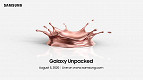 Samsung Galaxy Z Fold 2 será anunciado no Samsung Unpacked, dia 5 de agosto Samsung Galaxy Z Fold 2 será anunciado no Samsung Unpacked, dia 5 de agosto