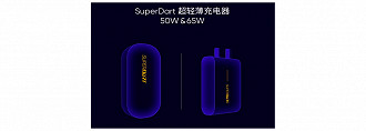 Realme SuperDart de 50W e 65W terá formato compacto e também chegarão ao mercado