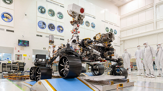O rover Perserverance da NASA - imagem: Divulgação NASA
