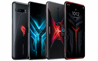 Asus ROG Phone III e Lenovo Legion Phone Duel