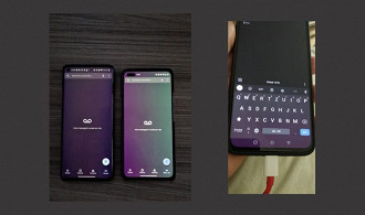 OnePlus Nord com tela esverdeada
