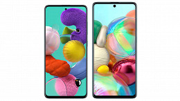 Samsung traz nova cor para o Galaxy A51 e A71 no Brasil e aumenta o preço de seus intermediários Samsung traz nova cor para o Galaxy A51 e A71 no Brasil e aumenta o preço de seus intermediários