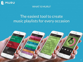 Funcionamento do serviço de streaming de música Muru Music. Fonte: Muru