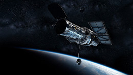 Eclipse lunar é capturado pelo telescópio Hubble de maneira inédita Eclipse lunar é capturado pelo telescópio Hubble de maneira inédita