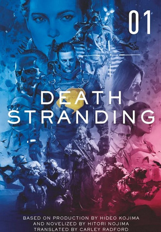 Capa da novel Death Stranding: The Official Novelization.