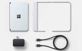 Microsoft Surface Duo - O que vem na caixa.