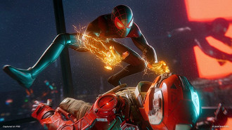 Cena de Marvels Spider-Man: Miles Morales, desenvolvido pelo estúdio Insomniac. Fonte: Playstation Blog