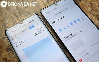 Aqui o Mi Note 10 leva vantagem Aqui o Mi Note 10 leva vantagem