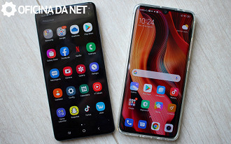 Galaxy A71 vs Mi Note 10