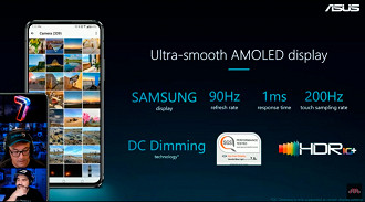 Zenfone 7 e 7 Pro - Tela AMOLED, 90Hz, HDR10+ e mais...
