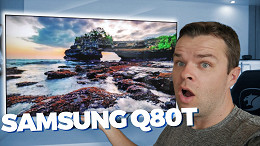 Review Samsung Q80T - TV 4K QLED - Vale a pena comprar?