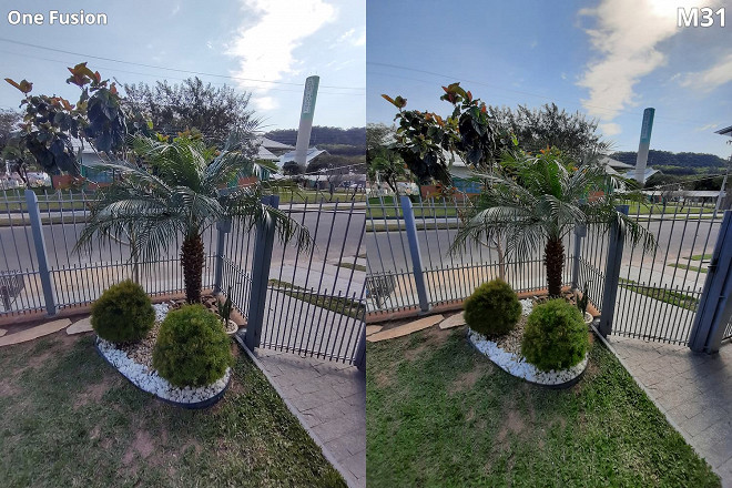 motorola one fusion vs m31