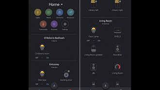 Tema escuro no Google Home 2.27. Fonte: AndroidPolice
