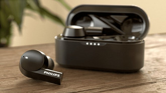 Fone de ouvido in-ear TWS Philips T5505. Fonte: Philips