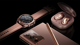 Samsung Galaxy Watch 3 e fones de ouvido Galaxy Buds Live são lançados no Brasil