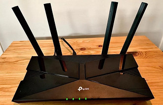 Roteador TP-Link AX1500 (Archer AX10). Fonte: CNET